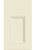 Buxton Paint Flow Matt Cream kitchen cupboard door