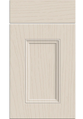 Buxton Paint Flow Matt Taupe Grey kitchen cupboard door
