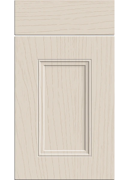 Buxton Paint Flow Matt Taupe Grey kitchen cupboard door