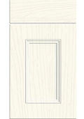 Buxton Paint Flow Matt White kitchen cupboard door