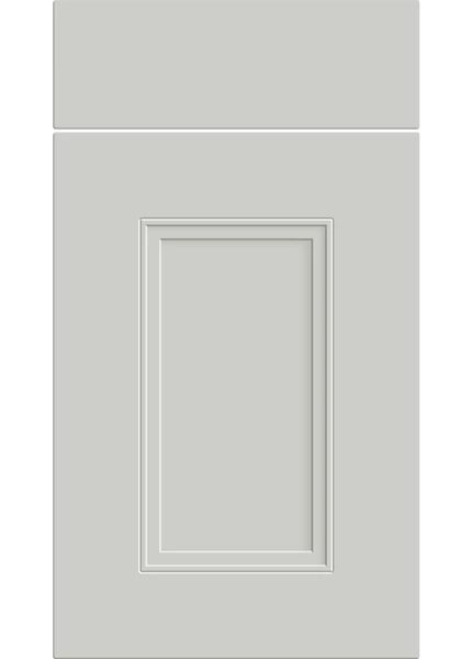 Buxton Satin White kitchen cupboard door