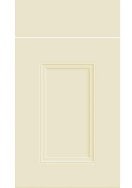 Buxton Supermatt Alabaster kitchen cupboard door