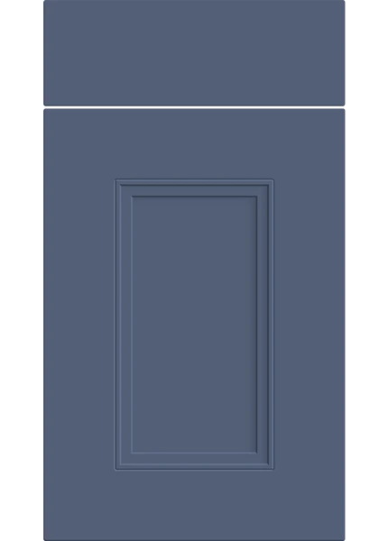 Buxton Supermatt Alby Blue kitchen cupboard door