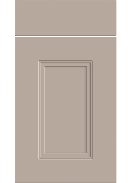 Buxton Supermatt Cashmere kitchen cupboard door