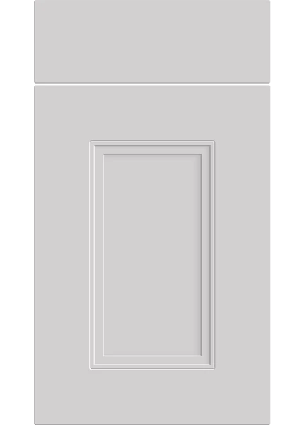 Buxton Supermatt Dove Grey kitchen cupboard door