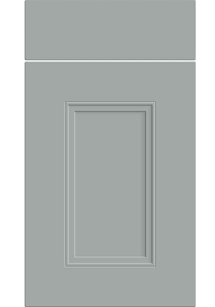 Buxton Supermatt Duck Egg kitchen cupboard door
