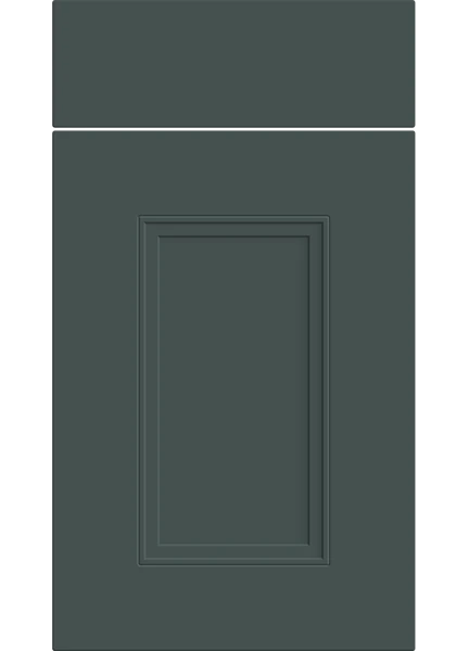 Buxton Supermatt Kombu Green kitchen cupboard door