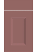 Buxton Supermatt Rusty Red kitchen cupboard door