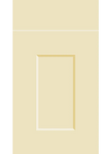 Cambridge High Gloss Cream kitchen cupboard door