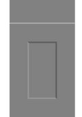 Cambridge High Gloss Dust Grey kitchen cupboard door