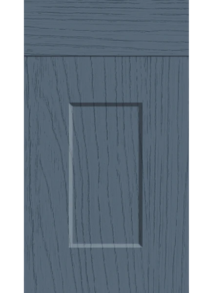 Cambridge Paint Flow Matt Colonial Blue kitchen cupboard door