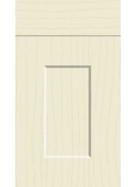 Cambridge Paint Flow Matt Cream kitchen cupboard door