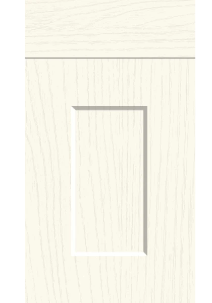 Cambridge Paint Flow Matt White kitchen cupboard door