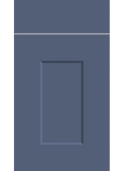 Cambridge Supermatt Alby Blue kitchen cupboard door