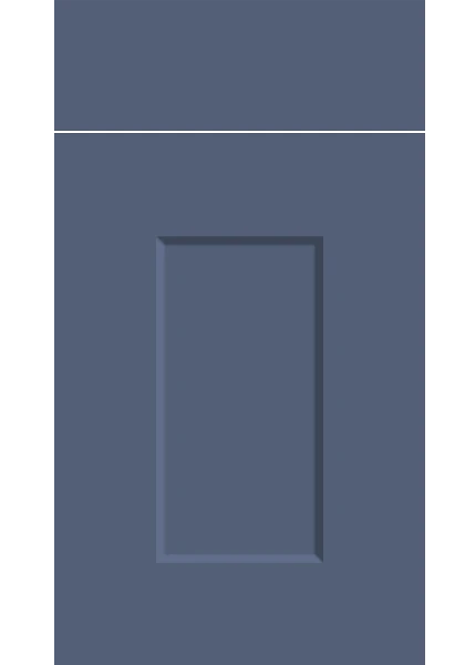 Cambridge Supermatt Alby Blue kitchen cupboard door