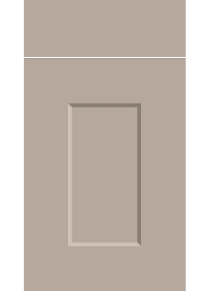 Cambridge Supermatt Cashmere kitchen cupboard door