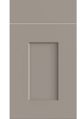 Cambridge Shaker kitchen door and drawer front in Supermatt Clay Grey