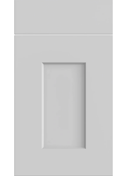 Cambridge shaker kitchen door in Supermatt Dove Grey