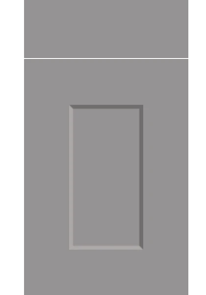 Cambridge Supermatt Dust Grey kitchen cupboard door