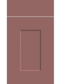 Cambridge Supermatt Rusty Red kitchen cupboard door
