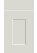 Cambridge Supermatt White Grey kitchen cupboard door