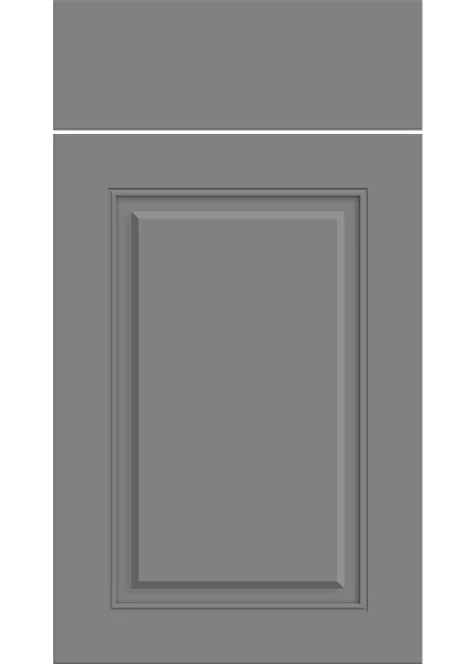 Carlton High Gloss Dust Grey kitchen cupboard door