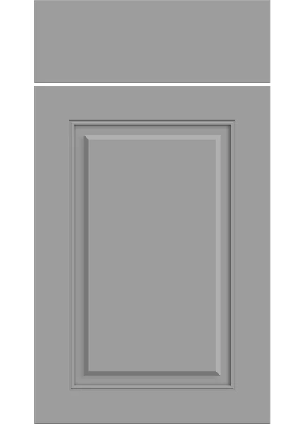 Carlton High Gloss Light Grey kitchen cupboard door