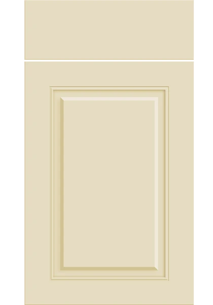 Carlton Ivory kitchen cupboard door