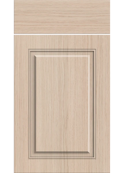Carlton Light Vicenza Oak kitchen cupboard door