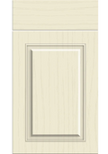 Carlton Paint Flow Matt Cream kitchen cupboard door