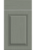 Carlton Paint Flow Matt Sage Green kitchen cupboard door
