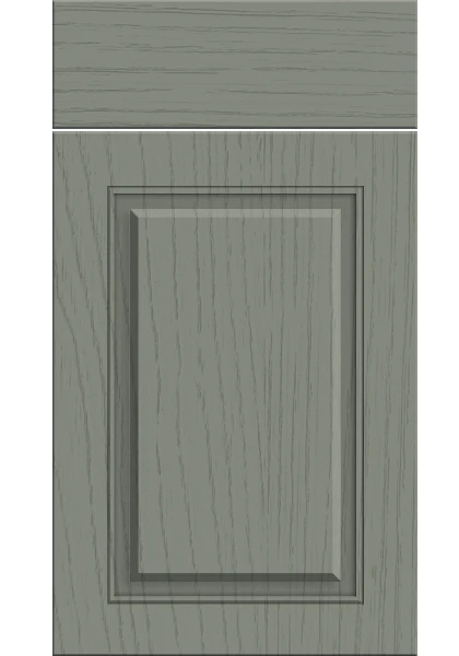Carlton Paint Flow Matt Sage Green kitchen cupboard door