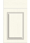 Carlton Paint Flow Matt White kitchen cupboard door