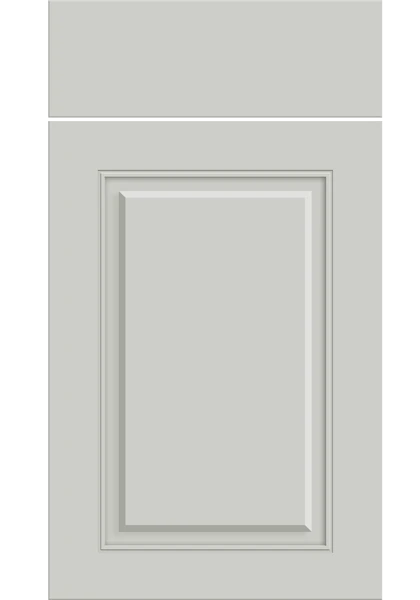 Carlton Satin White kitchen cupboard door