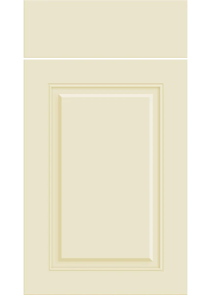 Carlton Supermatt Alabaster kitchen cupboard door