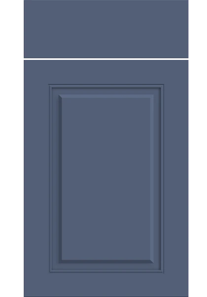 Carlton Supermatt Alby Blue kitchen cupboard door