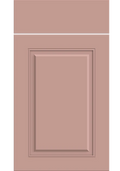 Carlton Supermatt Blush Pink kitchen cupboard door