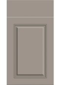 Carlton Panel kitchen door and drawer front in Supermatt Clay Grey