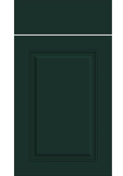 Carlton Supermatt Fir Green kitchen cupboard door