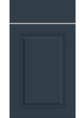 Carlton Supermatt Indigo Blue kitchen cupboard door