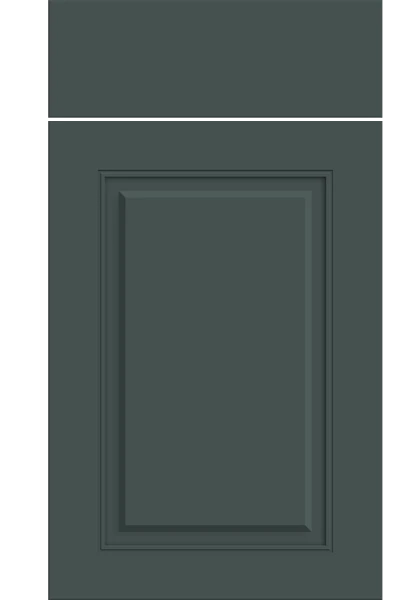 Carlton Supermatt Kombu Green kitchen cupboard door