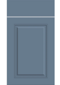 Carlton Supermatt Misty Blue kitchen cupboard door