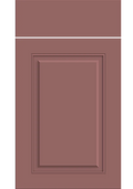 Carlton Supermatt Rusty Red kitchen cupboard door