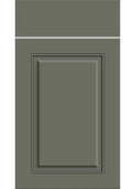 Carlton Supermatt Smoke Green kitchen cupboard door