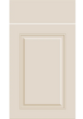 Carlton Supermatt Taupe Grey kitchen cupboard door