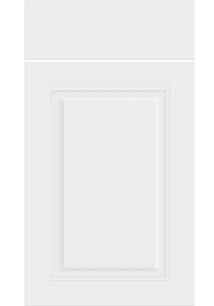 Carlton Supermatt White kitchen cupboard door