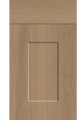 Carrick Canella Oak kitchen cupboard door