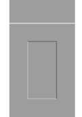 Carrick High Gloss Light Grey kitchen cupboard door
