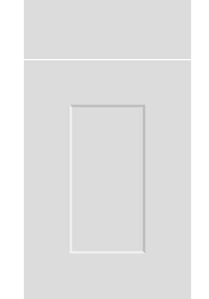 Carrick High Gloss White kitchen cupboard door