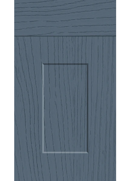 Carrick Paint Flow Matt Colonial Blue kitchen cupboard door